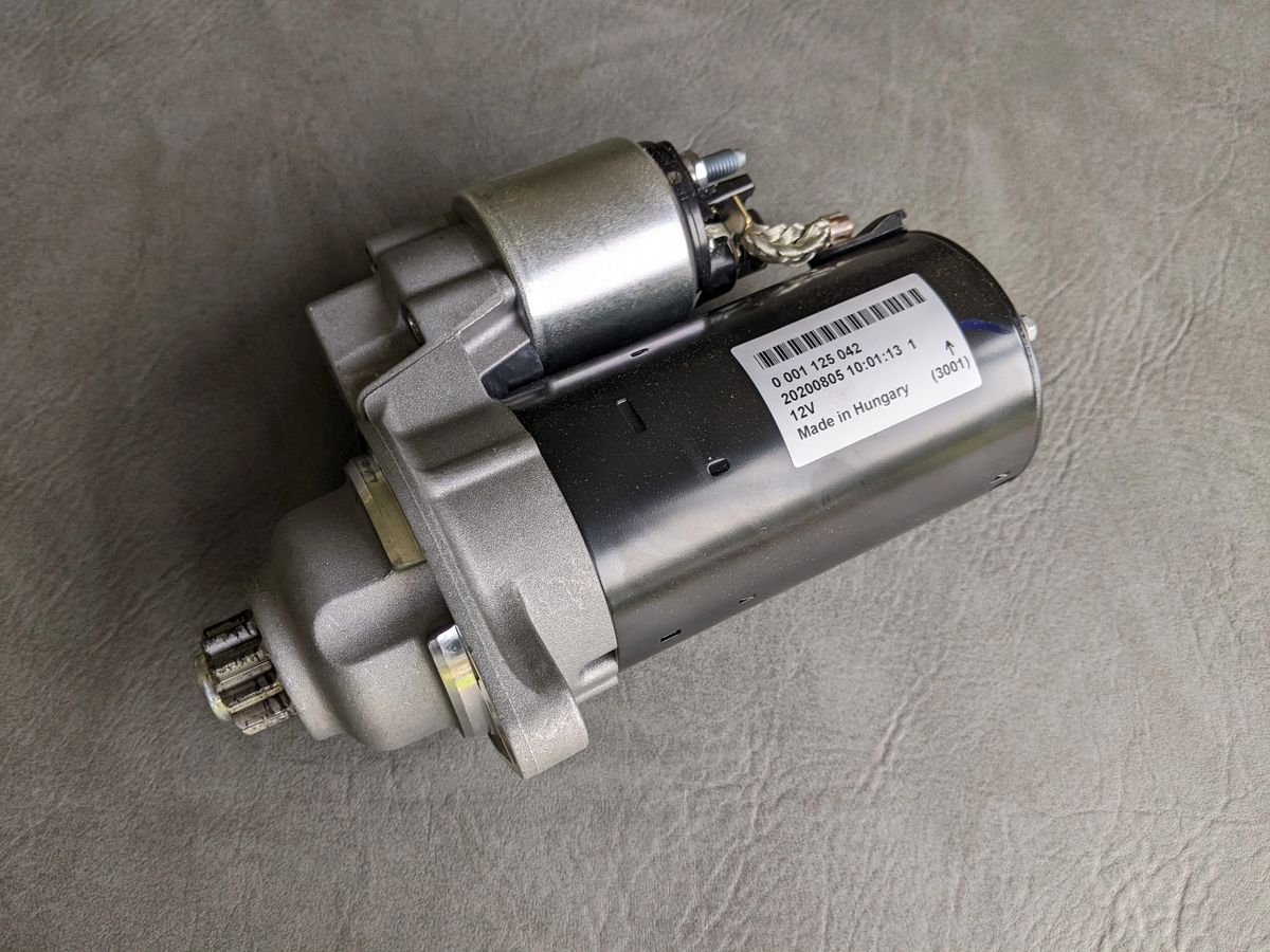 STARTER MANUAL TRANS A3 A4 B4 TDI ALH NEW SEG 02A 911 024 D SR0408X